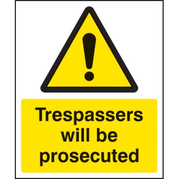 Trespassers Will be Prosecuted