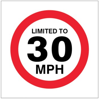 Limited to 30mph