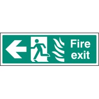 HTM Fire Exit - Arrow Left