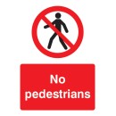 No Pedestrians