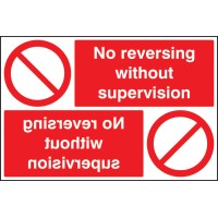 No Reversing without Supervision Reflection Sign