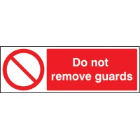 Do Not Remove Guards