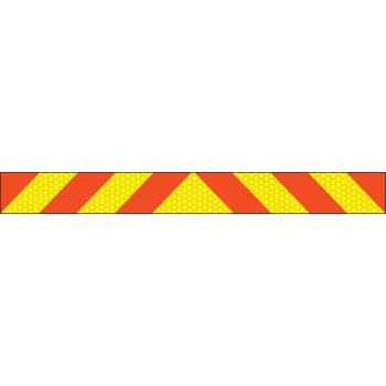 ECE70 Vehicle Marking Plate Chevron