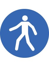 Pedestrian - Floor Graphic