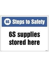 Steps to Safety - Supplies Stored Here