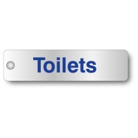 Toilets - Visual Impact - Aluminium Door Sign