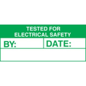 Tested for Electric Labels (Roll of 100)