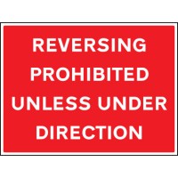 Reversing Prohibited Unless Under Direction