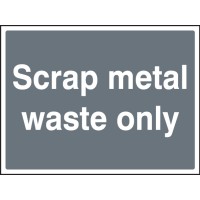 Scrap Metal Waste Only