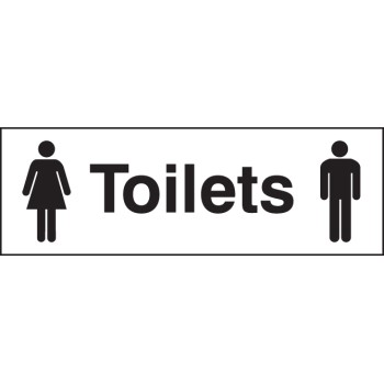 Toilets - Male & Female Symbol