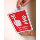 Fire Alarm Call Point - Projecting Sign