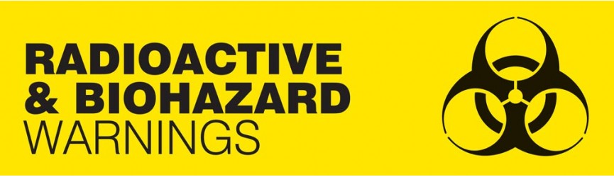 Radioactive and Biohazard Warning Signs
